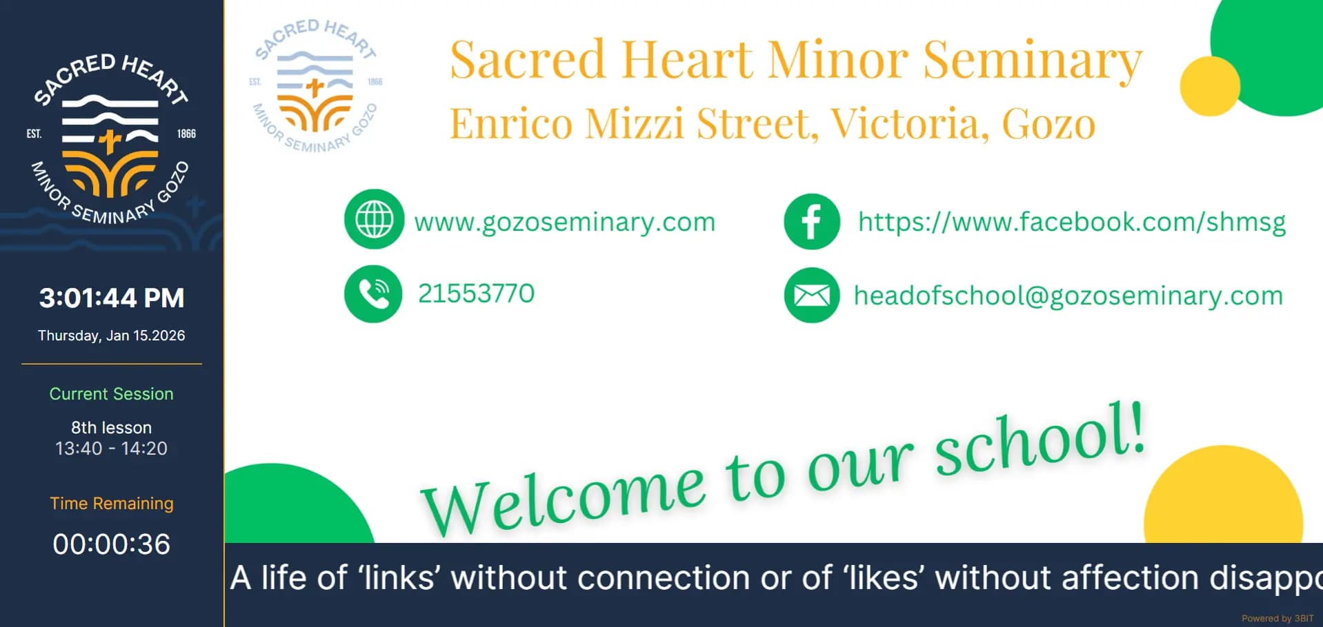 Dynamic Content Area Interface