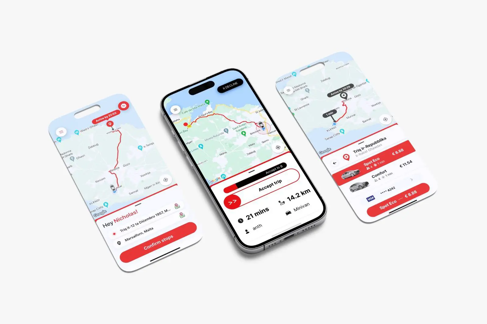 Spot cabs app